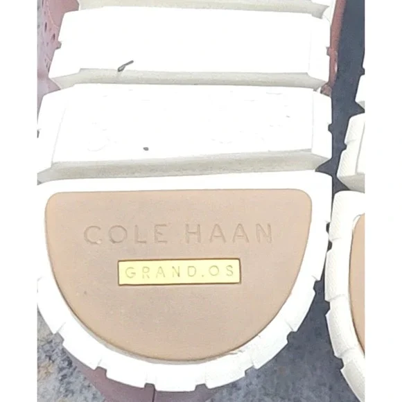 Cole Haan Women ZeroGrand Sneaker Shoe Woodbury Leather-Ivory W14476 Size 9.5 B - Picture 9 of 10